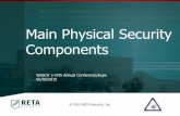 Main Physical Security Components - WSSCA Homepage · Top Five Concerns •Emergency Preparedness –Active Shooter –Severe Weather •Enhanced Communications •Secured Vestibules