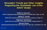 Simulation Trends and Other Insights Regarding the ... · CRP-DSS: ArcIMS / ArcGIS. For ... climate change, pollutant loss, BMP scenarios • Emerging/innovative applications - runoff