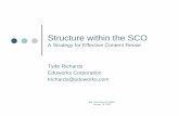 St t ithi th SCOStructure within the SCO - Eduworkseduworks.com/Documents/Stucture_within_the_SCO_2007.pdf · St t ithi th SCOStructure within the SCO ... as Reload is used to aggregate