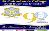 Years of - stc.qld.edu.au · 2018 Business Directory 1Page LOCAL BUSINESSES OFFERING GREAT PRODUCTS AND SERVICES Years of 1928 -2018