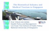 The Biomedical Industry and Medical Tourism in …ris.org.in/.../pdf/Biomedical-Industry-Medical-Tourism-Spore.pdfIntroduction • The Biomedical industry in Singapore ... 11 top pharma
