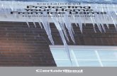 Protecting Your Home From Ice Dams - CertainTeed · Protecting Your Home FromIceDams ... you will run less risk of the formation of ice dams, ... Long-term protection.