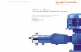 LEWA ecoflow The innovative metering pumps · 2007-08-27 · LEWA ecoflow® The innovative metering pumps. LEWA ecoflow: safe and economical 2 With a completely new developed metering