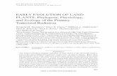 EARLY EVOLUTION OF LAND PLANTS: Phylogeny, Physiology, and ...· EARLY EVOLUTION OF LAND PLANTS: Phylogeny,