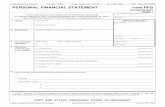 PERSONAL FINANCIAL STATEMENT - Texas Ethics … · 2016-10-28 · PERSONAL FINANCIAL STATEMENT OFFICE USE ONLY Receipt # HD / PM Amount ... 5 In Parts 1 through ... Assets of Business