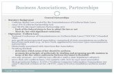 Business Associations, Partnerships - univie.ac.at · Business Associations Partnerships ... in the usual way the business of the partnership of which he is a member binds the partnership,