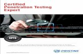 Certified Penetration Testing Expert Course Content.pdf · 2015-05-23 · Certified Penetration Testing Expert CYBER THREAT IS ... VAPT: Ÿ Introduction Ÿ Vulnerability assessment