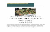 SSOM final report for DEPs website - Connecticut and vegetables Salad, pasta, grains, beans Coffee grinds and filters Produce trimmings & non-marketable spoiled produce Food preparation