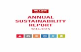AnnuAl SuStAinAbility RepoRt · lege of veterinary Medicine, ... state’s 2013-2014 annual sustainability report. nc state’s Poole college of management also hosted 19 ... GRANTs