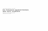 OUR 2018 ANNUAL LETTER 10 TOUGH QUESTIONS WE GET ASKED€¦ · 10 TOUGH QUESTIONS WE GET ASKED ... there’s been some progress over the past decade, America’s public ... like mentoring