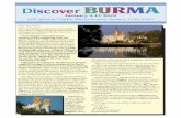Discover BURMA - betchartexpeditions.com · Our expeditions to Burma since 2006 ... Fly to Yangon. Inya Lake Hotel. B,L,D Day 14 Yangon to Singapore ... Expeditions Inc. Trust Account.