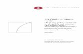 BIS Working Papers - Bank for International Settlements · BIS Working Papers No 612 Monetary policy and bank lending in a low interest ... effective in stimulating bank lending growth