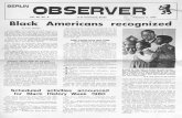 V36 N6 feb8 - The Berlin Observer line." Three out of four ... Sp4 Gerald Polensky 3rd Battalion, 3301 Sgt. Roscoe Rider Combat Support Battalion, 3581 Sgt. D. Lee Kenwright . ...