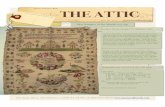 Where Samplers Rule THE ATTIC€¦ · THE ATTIC 2014 May 1 Issue No. 14-10  ... long-arm cross, overlap stitch, stem stitch, tent stitch, and cross stitch over one. The