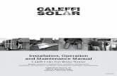 Installation, Operation and Maintenance Manual - Caleffi | … · 2016-11-03 · propylene glycol and de-ionized water. ... commissioning and servicing instructions for NAS200 Series