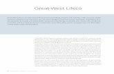 Great-West Lifeco - Power Financial Corporation · Great-West Lifeco Great-West Lifeco is ... Europe and Asia through Great-West Life, London Life, ... Expanded distribution and diverse