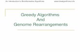 Greedy Algorithms And Genome Rearrangementsbix.ucsd.edu/bioalgorithms/presentations/Ch05...An Introduction to Bioinformatics Algorithms Outline • Transforming Cabbage into Turnip