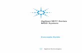 5977 Series MSD System Concepts Guide - Agilent · operating procedure, practice, or ... Agilent 5977 Series MSD System Concepts Guide 1 ... m/z 50 to 550) is selected by the user.