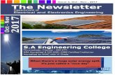 MISSION - saec.ac.insaec.ac.in/pdf/17-18 oct nov news letter.pdfA 13-21 November 2017 Harmonic analysis at 10MW solar plant in Vikarabad sub-station, Hyderabad .The harmonic studies