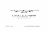 TROPOSPHERIC EMISSION SPECTROMETER (TES ... D-16474 TROPOSPHERIC EMISSION SPECTROMETER (TES) LEVEL 2 ALGORITHM THEORETICAL BASIS DOCUMENT Reinhard Beer Jet Propulsion Laboratory Kevin