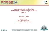 Implementing and Using Extended Addressing … 1 Row 2 Row 3 Row 4 0 2 4 6 8 10 12 Column 1 Column 2 Column 3 Implementing and Using Extended Addressing Volumes (EAV) Session 17448