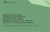Modeling Residential Electricity Demand in the GCC …€¦ · Modeling Residential Electricity Demand in the GCC Countries 1 Modeling Residential Electricity Demand in the GCC Countries
