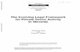 The Evolving Legal Framework for Private ... - World Bank€¦ · Country Economics Department The World Bank April 1992 WPS 893 The Evolving Legal Framework for Private Sector Activity