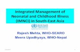 Integrated)Management)of) NeonatalandChildhoodIllness ...stopstunting.org/.../Session4_Lessons-from-IMNCI-in-South-Asia.pdf · Integrated)Management)of) NeonatalandChildhoodIllness