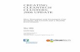 CREATING CLEANTECH CLUSTERS: 2006 UPDATE - … National Cleantech... · 2015-01-29 · weather forecasting services Materials and ... Creating Cleantech Clusters: 2006 Update 9 ...