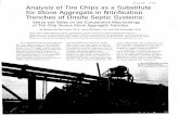 Analysis of Tire Chips as a Substitute for Stone …infohouse.p2ric.org/ref/31/30838.pdfAnalysis of Tire Chips as a Substitute for Stone Aggregate in Nitrification Trenches of Onsite