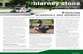 THE blarney stone May/June 2009 - Notre Dame … other schools in the Catholic High School League, according to NDPMA athletic director Betty Wroubel. “Every year, two or three of
