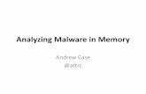 Analyzing Malware in Memory - index-of.co.uk/index-of.co.uk/Malware/THA-Deep-Dive-Analyzing-Malware... · 2017-06-13 · –Network connections, memory allocations, ... Volatility