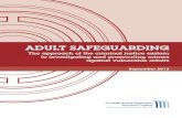 Adult Safeguarding - the approach of the criminal justice ... · The approach of the criminal justice system to investigating and prosecuting ... This inspection was conducted by