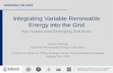 Integrating Variable Renewable Energy into the Gridccap.org/assets/David-Palchak-NREL.pdfGREENING THE GRID ENHANCING CAPACITY FOR LOW EMISSION DEVELOPMENT STRATEGIES (EC-LEDS) Integrating
