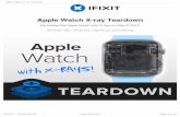 Apple Watch X-ray Teardown · Apple Watch X-ray Teardown ... We partnered with Creative Electron to blast Apple's wearable with X ... First stop, the Digital Crown. Apple made a lot