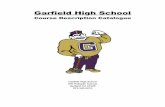 Garfield High School - Garfield Public Schools Descriptions October...Garfield High School Course Description Catalogue Garfield High School 500 Palisade Avenue Garfield, NJ 07026