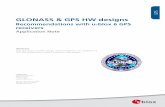 glonass & Gps Hw Designs - U-blox · GLONASS & GPS HW designs - Application Note Introduction GPS.G6-CS-10005 Page 4 of 16 1 Introduction This document provides recommendations for