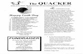 rhe QUACKER - Sugar Island QUACKER/2016_issues_of · rhe QUACKER APRIL 2016. ... it should be ready