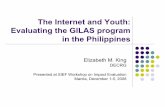 The Internet and Youth: Evaluating the GILAS program in ...siteresources.worldbank.org/INTISPMA/Resources/383704... · The Internet and Youth: Evaluating the GILAS program ... Factors