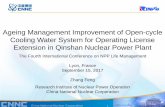Ageing Management Improvement of Open-cycle … 3. Ageing management review of OCCW Preventive maintenance Component cooling water system heat exchangers: disassembly inspection, 32M