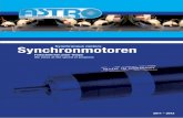 Synchronmotoren Synchronous motors - astro-motors.com · freuen: den Unternehmerpreis und KSK-Umweltpreis unserer Heimatstadt Langen ... - the ASTRO motors are conceived after the