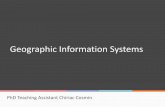 Geographic Information Systems - Hochschule für ... of GIS There are many definitions provided6: 1. a system for capturing, storing, checking, manipulating, analyzing, and displaying