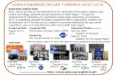 ACGT2018 OBJECTIVES - GTSJ · ASIAN CONGRESS ON GAS TURBINES (ACGT) 2018 ACGT2018 OBJECTIVES ACGT aims to provide an international forum for exchange of information related to gas
