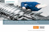 Industrial Power Industrial Gas Turbines - Energy · Meeting your needs, driving your profitability: Industrial gas turbines from Siemens A reliable, environmentally friendly and