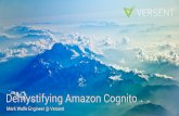 Demystifying Amazon Cognito - APIDays .Amazon Cognito • Identity as a service • Designed for