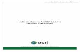 LIDAR Analysis in ArcGIS for Forestry Applications Esri White Paper i Lidar Analysis in ArcGIS 9.3.1 for Forestry Applications An Esri White Paper Contents Page Executive Summary 1