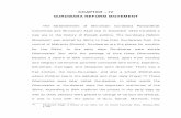 CHAPTER – IV GURDWARA REFORM MOVEMENT ...shodhganga.inflibnet.ac.in/bitstream/10603/4935/13/13...CHAPTER – IV GURDWARA REFORM MOVEMENT The establishment of Shiromani Gurdwara Parbandhak