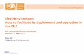 Electricity storage: How to facilitate its deployment … storage: How to facilitate its deployment and operation in ... Does electricity storage have a special role for the future