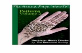 The Henna Page “HowTo” Patterns Volume 2: The …personalpages.tds.net/~ksteuer/Mehndi/patterns2.pdfThe Henna Page “HowTo” Patterns Volume 2: ... book other than as an instructional
