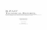 B-PAD TECHNICAL REPORTS Report 2013.pdfWritten testing was completed first and included Cattell’s Sixteen ... Scale 1 correlated significantly with Factor B only (r = .39 ... involving